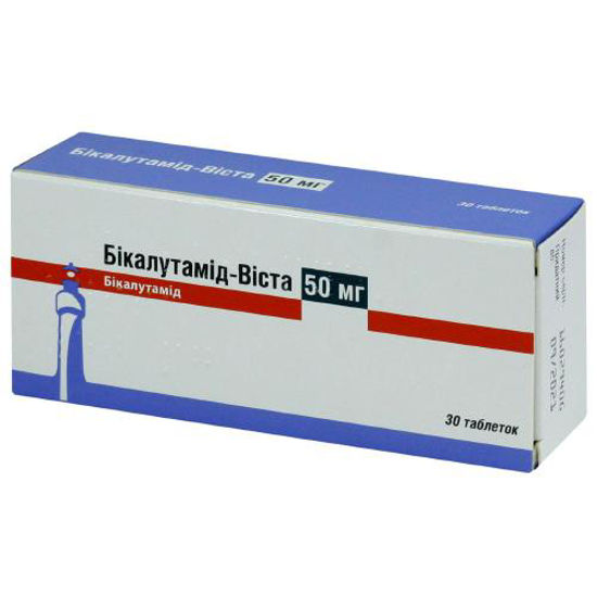 Бікалутамід-Віста таблетки 50 мг №30